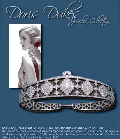 Another Cartier Art Deco Piece This Time A Bandeau Made In 1924 And