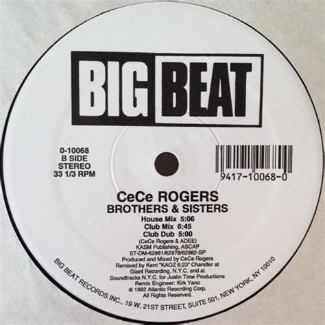 Cece Rogers ‎brothers And Sisters Single Lyrics And Tracklist Genius
