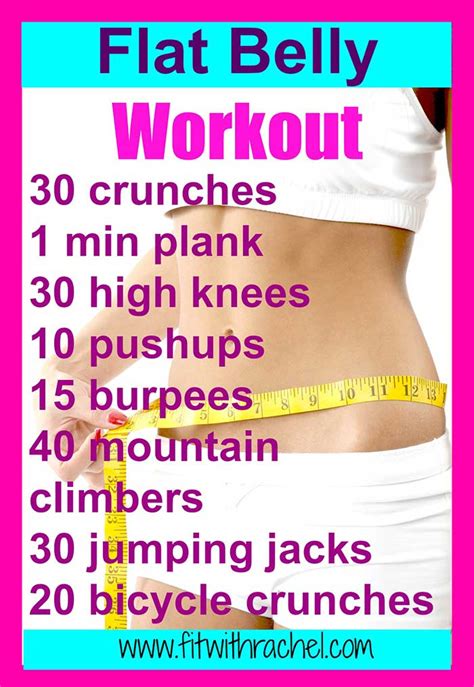 Flat Belly Workout Fit With Rachel