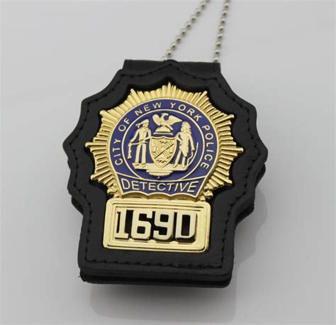 The New York Police Department Nypd Detective Police Badge