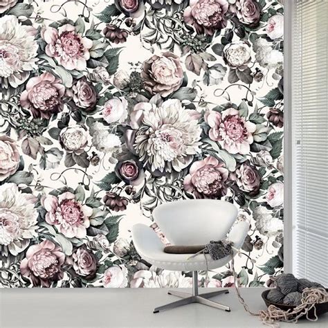 The New Incandescent Rose Wallpaper From Ellie Cashman Lit Wallpaper Rose Wallpaper Rose
