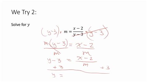 We will call this solving an equation for a specific variable in general. Algebra 8.6b: Solving for a Specific Variable - YouTube