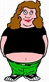 Fat Women Cartoons - ClipArt Best