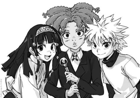 Killua Alluka Canary Hunter X Hunter Hunter Anime Hunter