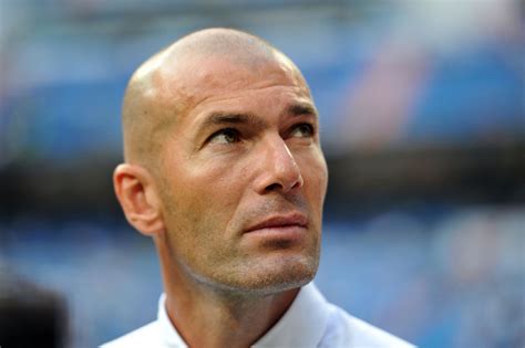 The Legend Of Football Zinedine Zidane Closeup Wallpapers And Images