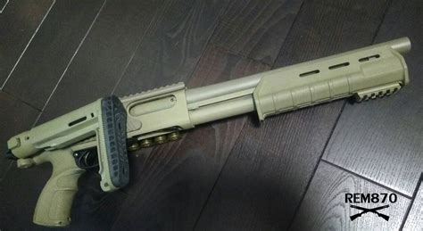 Short Barrel Remington 870 Shotgun