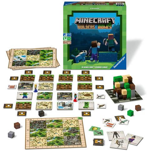 Mamathefox Minecraft Builders And Biomes Strategy Board Game Giveaway