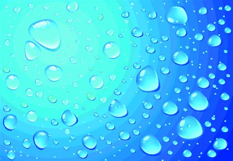 Light Blue Water Drop Background Freevectors