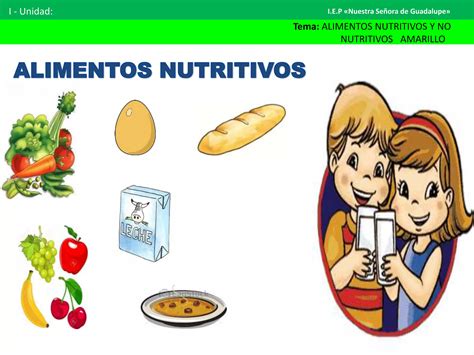 01 Alimentos Nutritivos Alimentos No Nutritivos