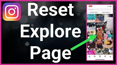 How To Reset Explore Page On Instagram Youtube