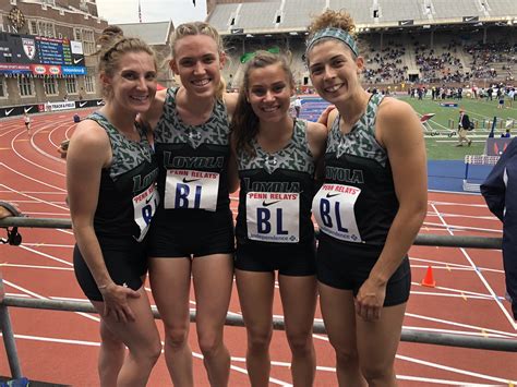 Distance Medley Relay Team Shatters School Record At Penn Relays