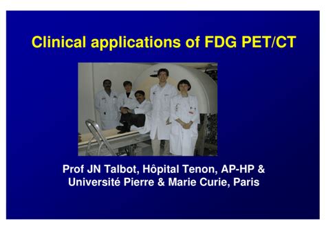 Clinical Applications Of Fdg Petct