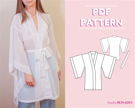 Free Kimono Robe Sewing Pattern Pdf Karllauchlen