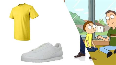 Morty Smith Costume Carbon Costume DIY Dress Up Guides For Cosplay
