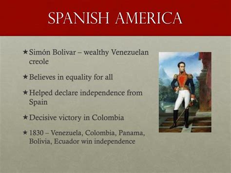 Ppt Latin American Revolutions Powerpoint Presentation Free Download