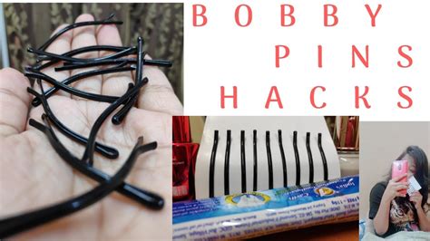 5 diy bobby pins hacks that will make your life easier youtube