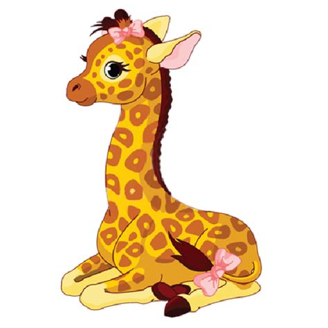 Baby Giraffes Cartoon Giraffe Transparent Background Png Clipart