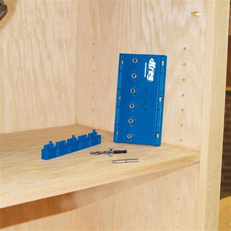 Shelf Pin Jig With 5mm Bit Drill Guide Shelves Custom Shelving