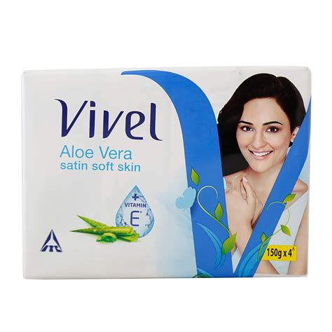 Buy Vivel Bathing Soap Aloe Vera G Pack Of Online At Low