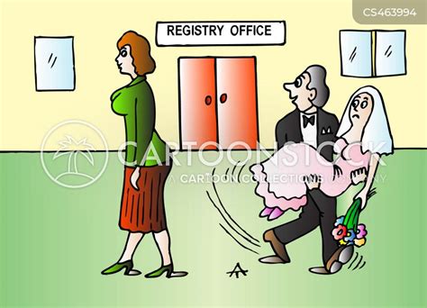 Registry Office Cartoons And Comics Funny Pictures From Cartoonstock