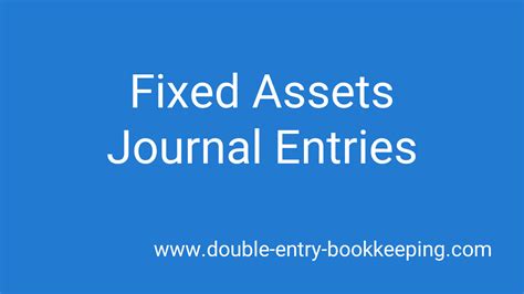 Fixed Assets Archives Page 2 Of 2 Double Entry Bookkeeping