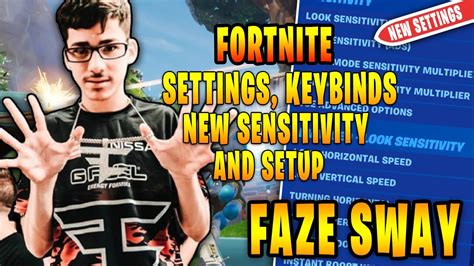 Faze Sway Fortnite Controller Binds And Settings Best Controller