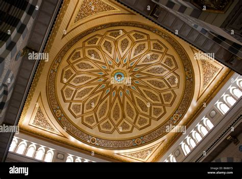 1 Of The 24 Such Slideable Domes In Masjid Al Nabawi In Madinah The