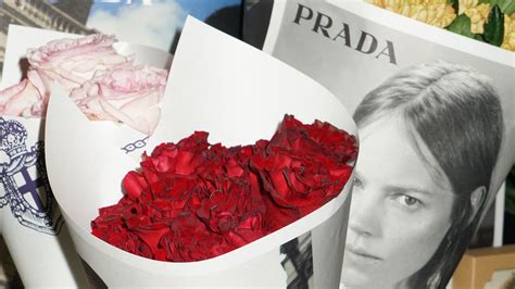 Prada Introduces Fashionable Floral Arrangements Around