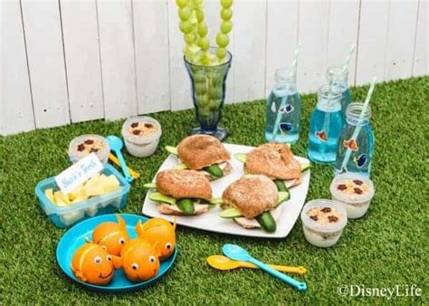Carl's thousands of balloons in up all sparked our imagination, so it isn't a wonder. Finding Nemo Themed Picnic Recipes - Eats Amazing.