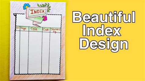 Index Border Designindex Page Designsindex Designs For Projectsindex