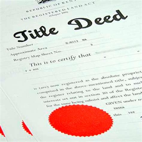 Winners And Losers In Title Deeds Conversion Drive Nation