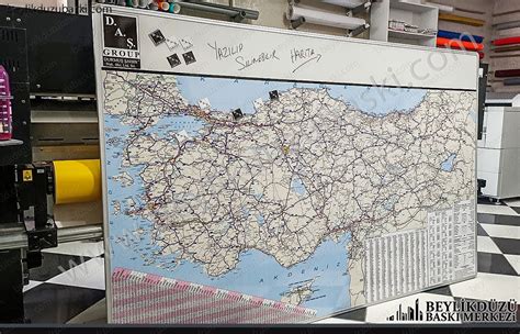 Duvar haritası üretimi Karayolları güncel harita türkiye harita baskı