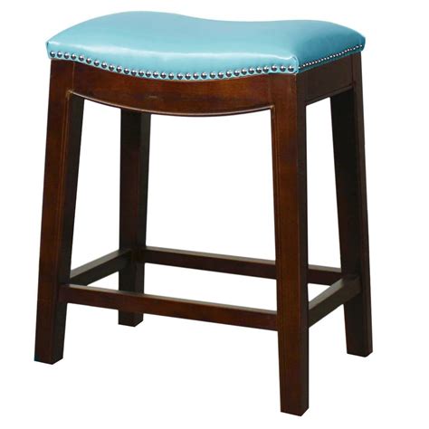 Check spelling or type a new query. Bonded Leather Counter Stool, Blue