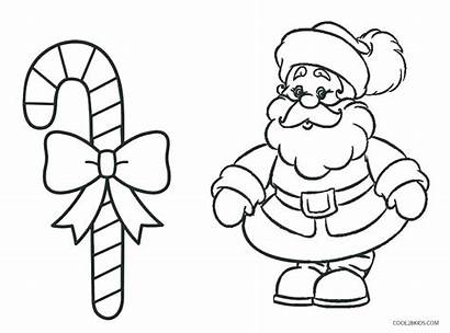 Candy Cane Coloring Pages Christmas Candyland Printable