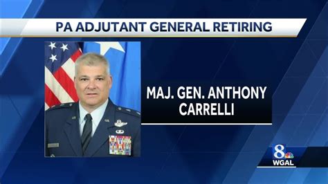 Pennsylvania Adjutant General Retires Youtube