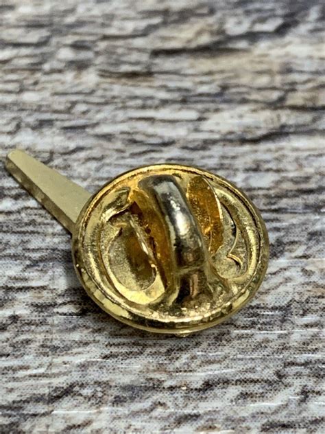Gold Tone Checkmark Pin Button Tie Tack Hat Lapel Ebay