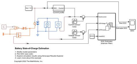 Battery State Of Charge Estimation Matlab And Simulink