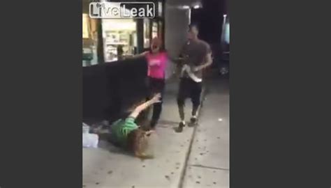 Black Man And Woman Beat White Girl For Being In The Wrong Hood