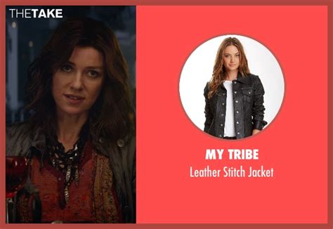 Naomi Watts My Tribe Leather Stitch Jacket From The Divergent Series Insurgent Thetake