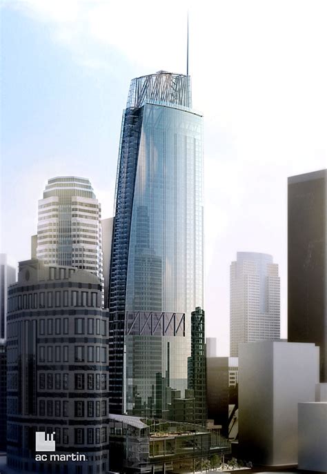 Downtown Las New Landmark Tower Wilshire Grand To