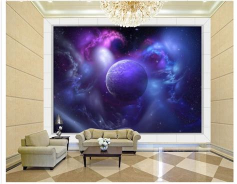 Home Decoration Three Dimensional Star The Night Sky Ceiling Mural