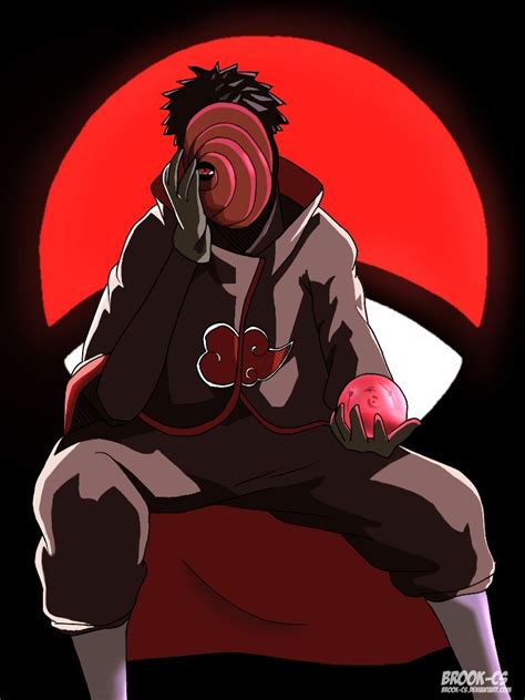 Obito Uchiha By Brook Cs Anime Akatsuki Naruto Uzumaki Art Naruto Art