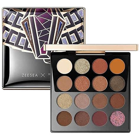 Zeesea ズーシー 大英博物館 エジプトシリーズ アイシャドウパレット 16色 Zeesea アイシャドウパレット Egypt Eyeshadow 16colorスターコスメ 通販