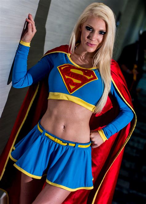Supergirl Sexy Tight Cosplay Costume For Girl Spm1657 4099