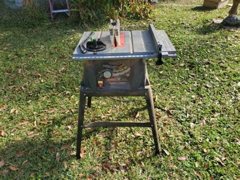 Ryobi Rts10 15 Amp 10 In Table Saw With Stand For Sale Online Ebay