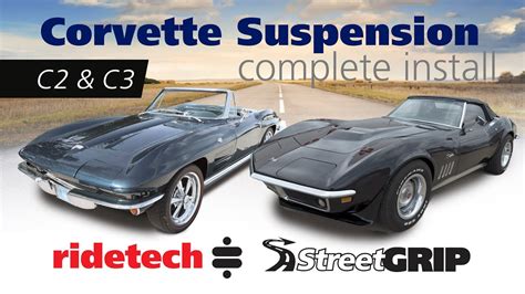 Corvette C2 And C3 Ridetech Streetgrip Performance Suspension Full