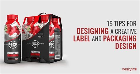 15 Tips For Designing A Creative Label And Packaging Design