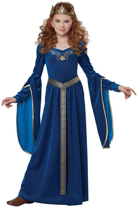 Share on facebook share on twitter share on pinterest. Sapphire Medieval Princess Child Costume - PureCostumes.com