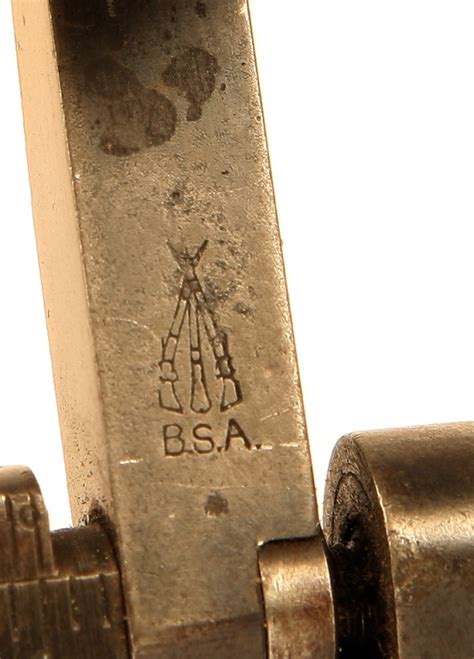 Bsa Manufactured Target Sights For The Martini Henry No12 Rifle Militaria