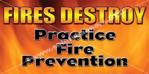 Fire Safety Banners And Posters